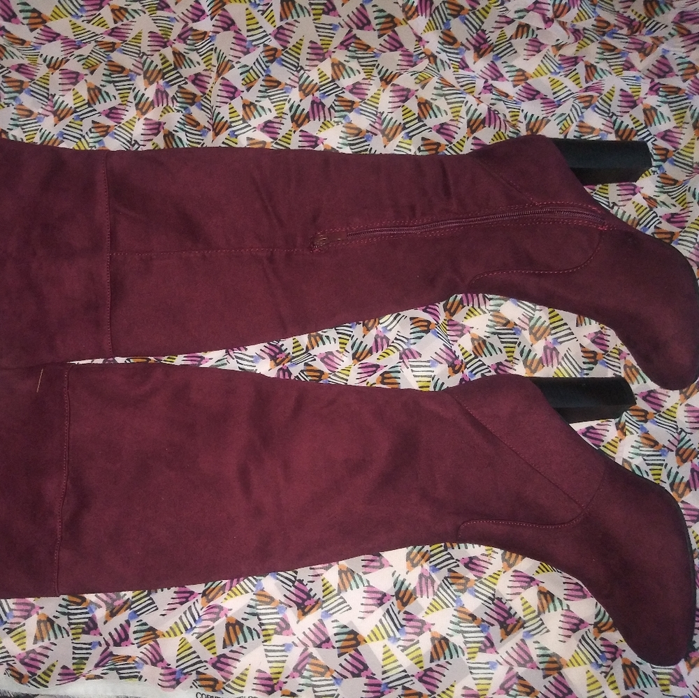 Knee high boots